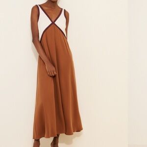 Anthropologie Sancia Naomi Colorblock Maxi Dress